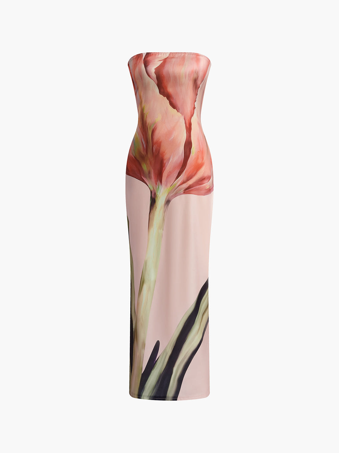 Dyantha - Floral Print Satin Dress