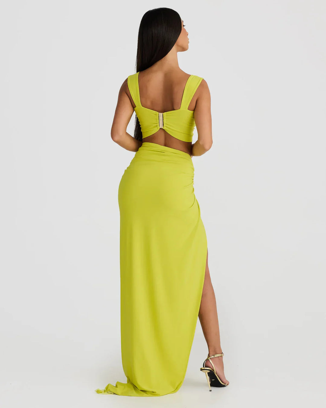 Mahalia - Cut-Out Maxi Skirt Set