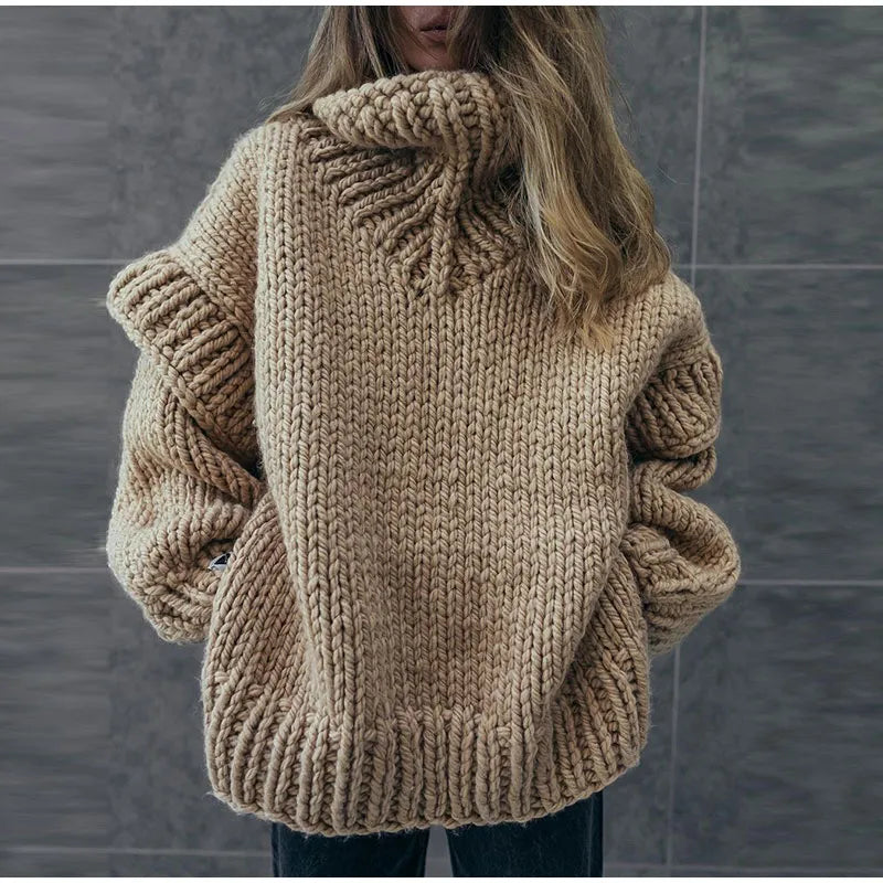 Bellarose - Turtle-Neck Loose Sweater